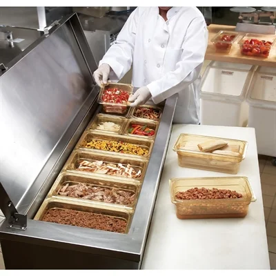 Cambro High Heat 1/3 Gastronorm Food Tray 100mm - Image 2