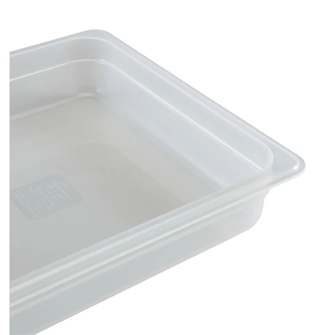 Cambro Polypropylene 1/1 Gastronorm Food Tray 100mm - Image 2