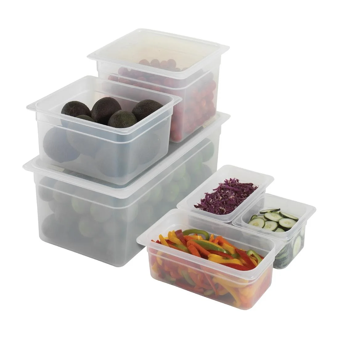 Cambro Polypropylene 1/3 Gastronorm Food Tray 100mm - Image 4