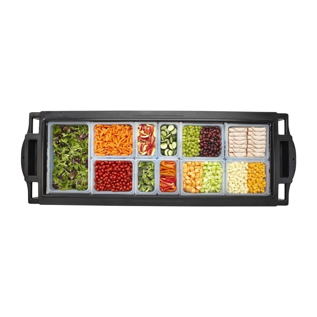 Cambro Polypropylene 1/4 Gastronorm Food Tray 100mm - Image 8