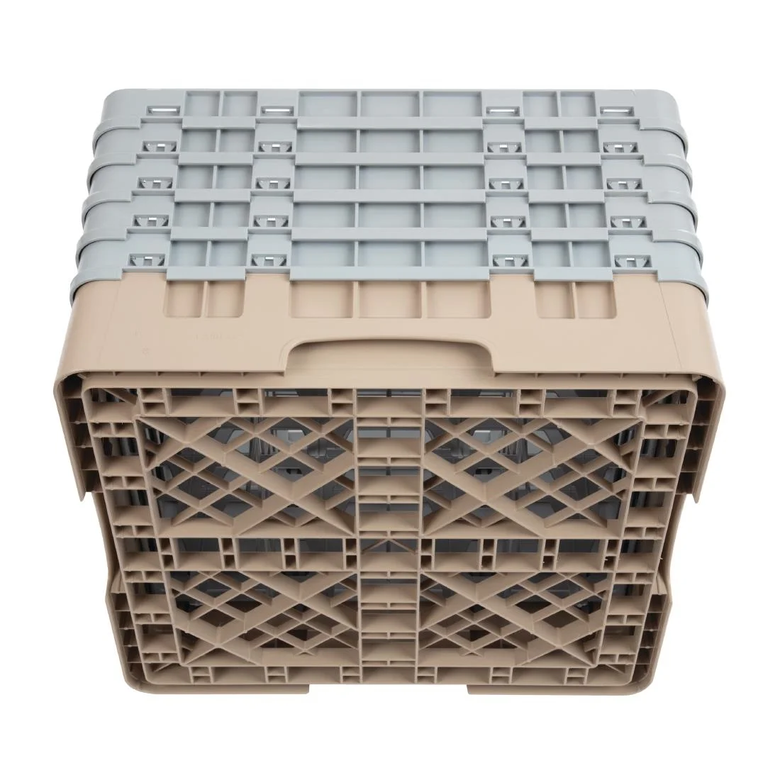 Cambro Camrack Beige 16 Compartments Max Glass Height 257mm - Image 5