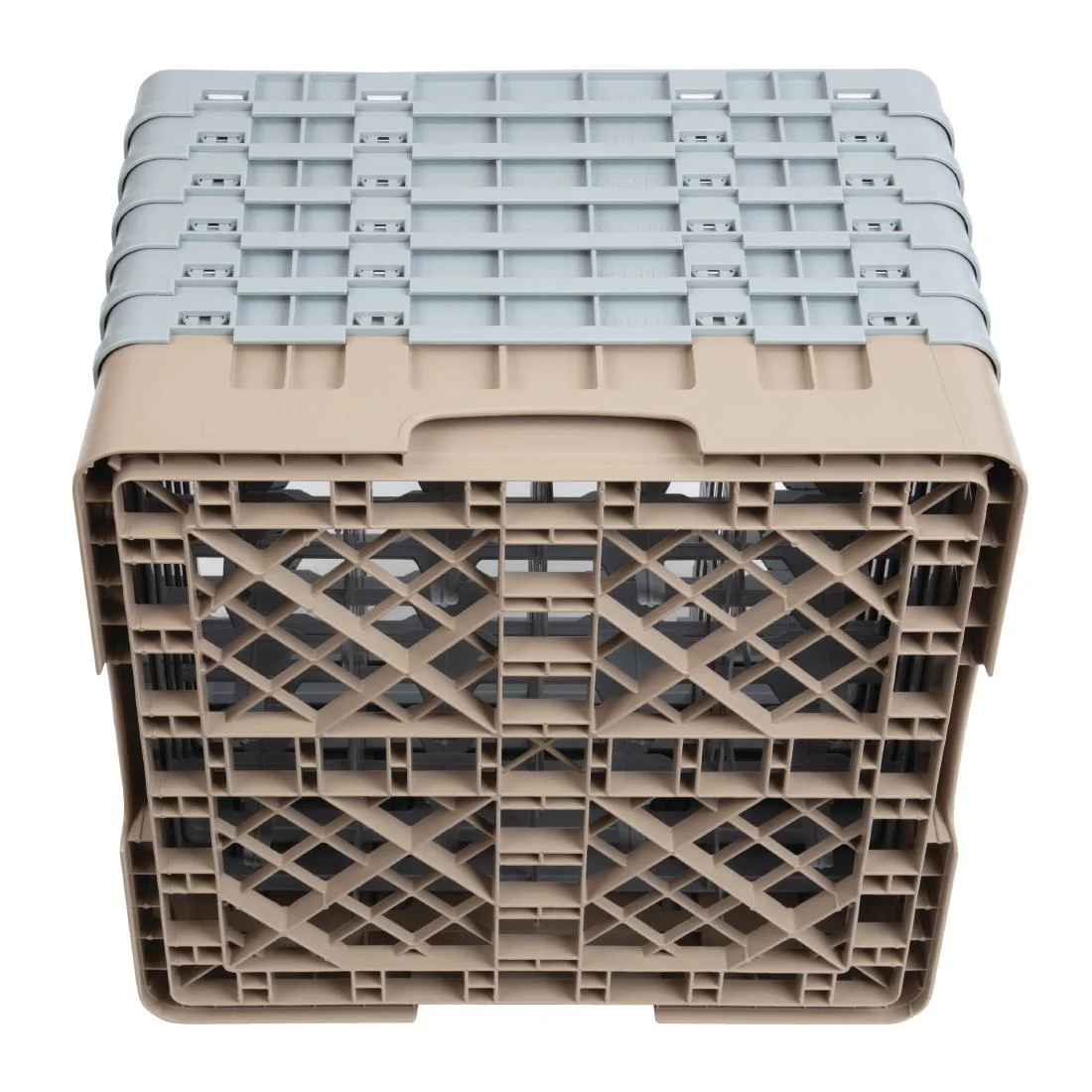 Cambro Camrack Beige 16 Compartments Max Glass Height 298mm - Image 5