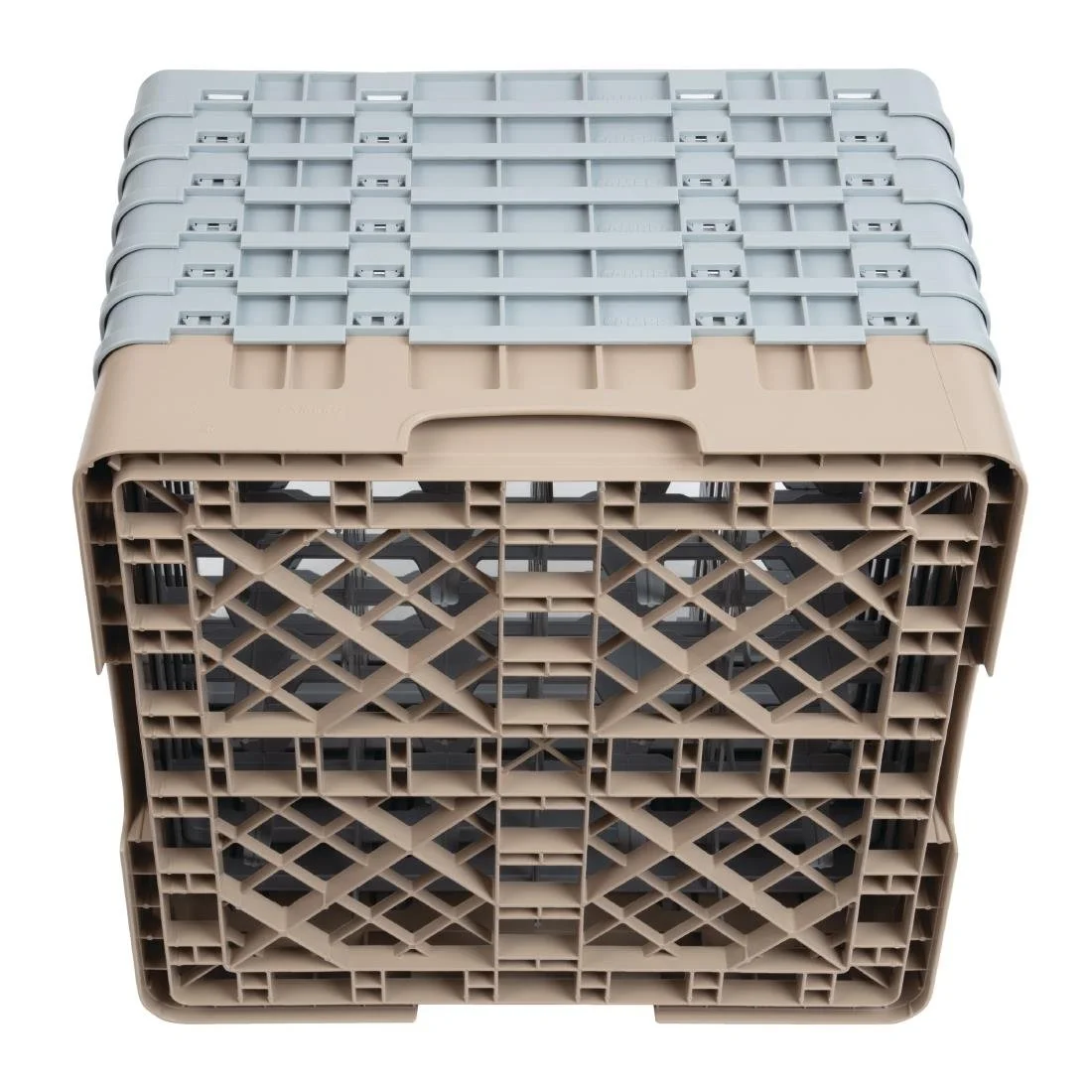 Cambro Camrack Beige 16 Compartments Max Glass Height 298mm - Image 5