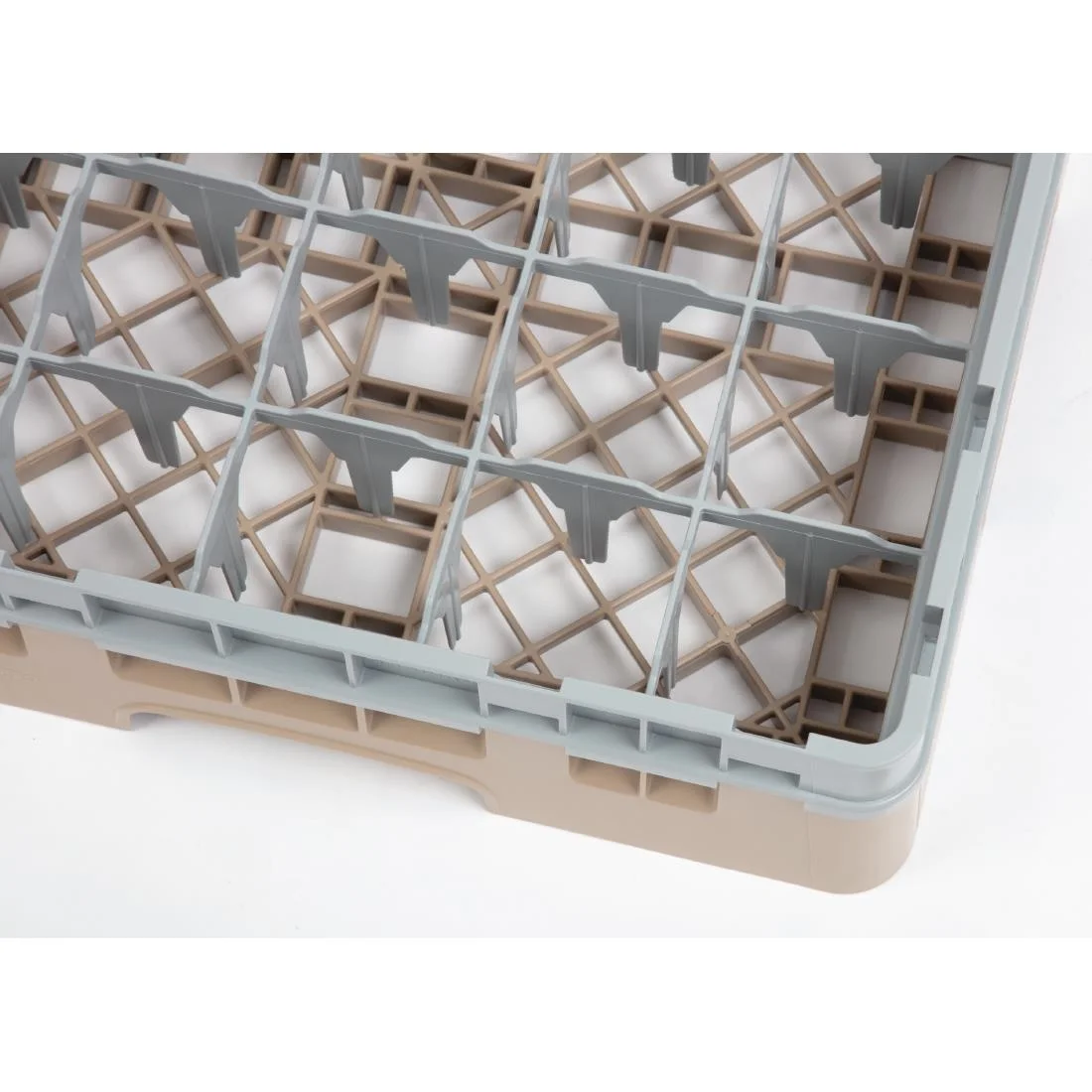 Cambro Camrack Beige 25 Compartments Max Glass Height 92mm - Image 3