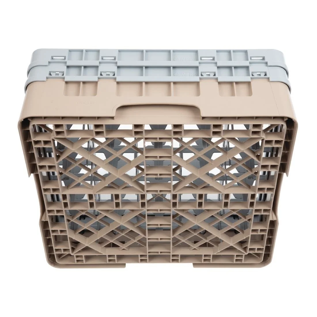 Cambro Camrack Beige 25 Compartments Max Glass Height 133mm - Image 5