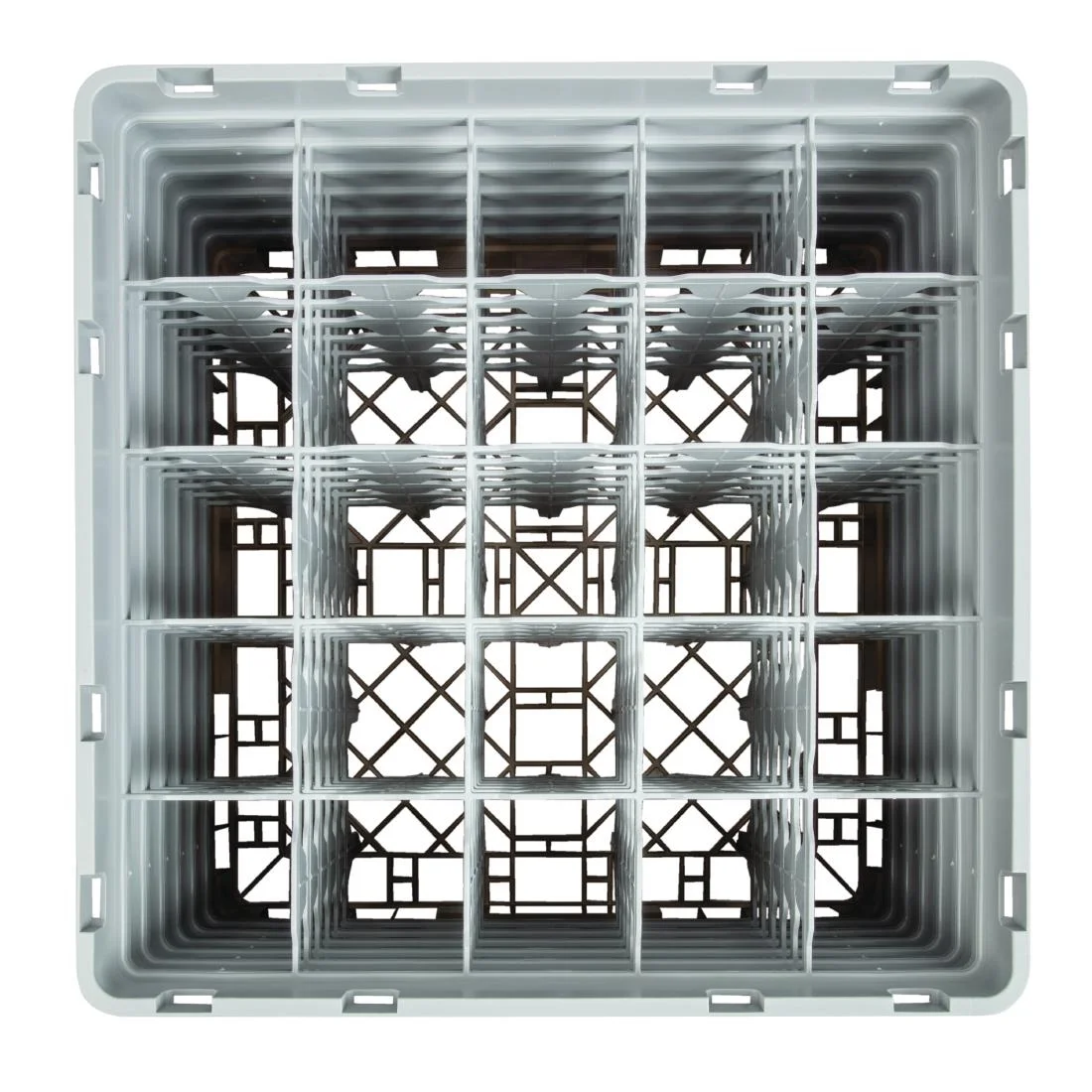 Cambro Camrack Beige 25 Compartments Max Glass Height 298mm - Image 4