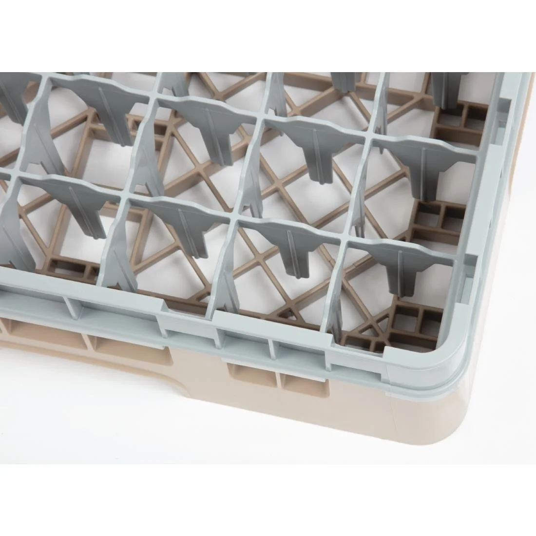 Cambro Camrack Beige 49 Compartments Max Glass Height 92mm - Image 3