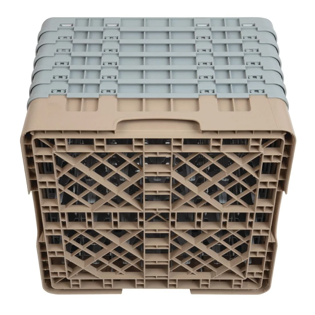 Cambro Camrack Beige 49 Compartments Max Glass Height 298mm - Image 5