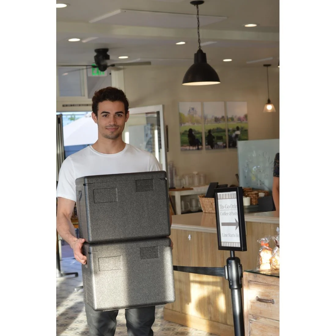 Cambro EPP Insulated Top Loading Food Pan Carrier 22.3Ltr - Image 4