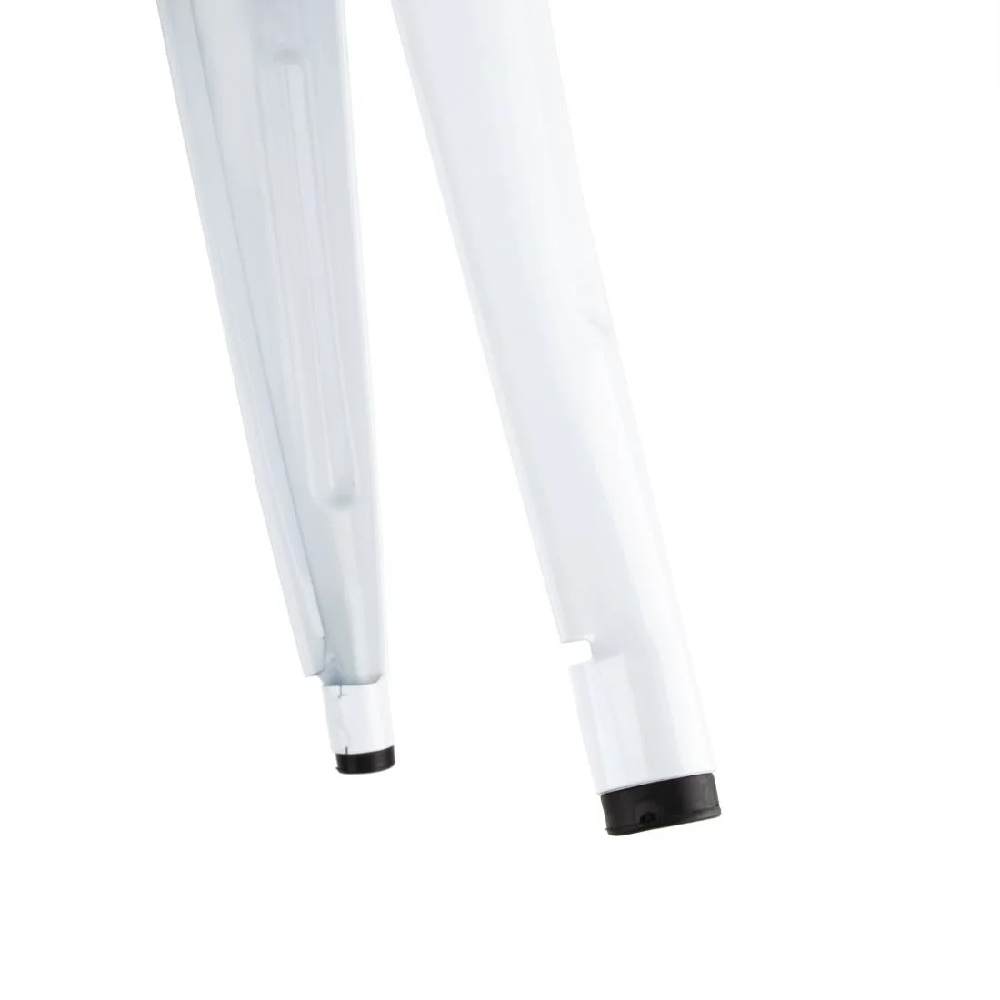 Bolero Bistro High Stools with Wooden Seatpad White (Pack of 4) - Image 5