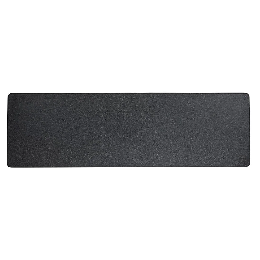 Churchill Alchemy Buffet Melamine Trays Black Granite GN 2/4 (4 Pack) - Image 1