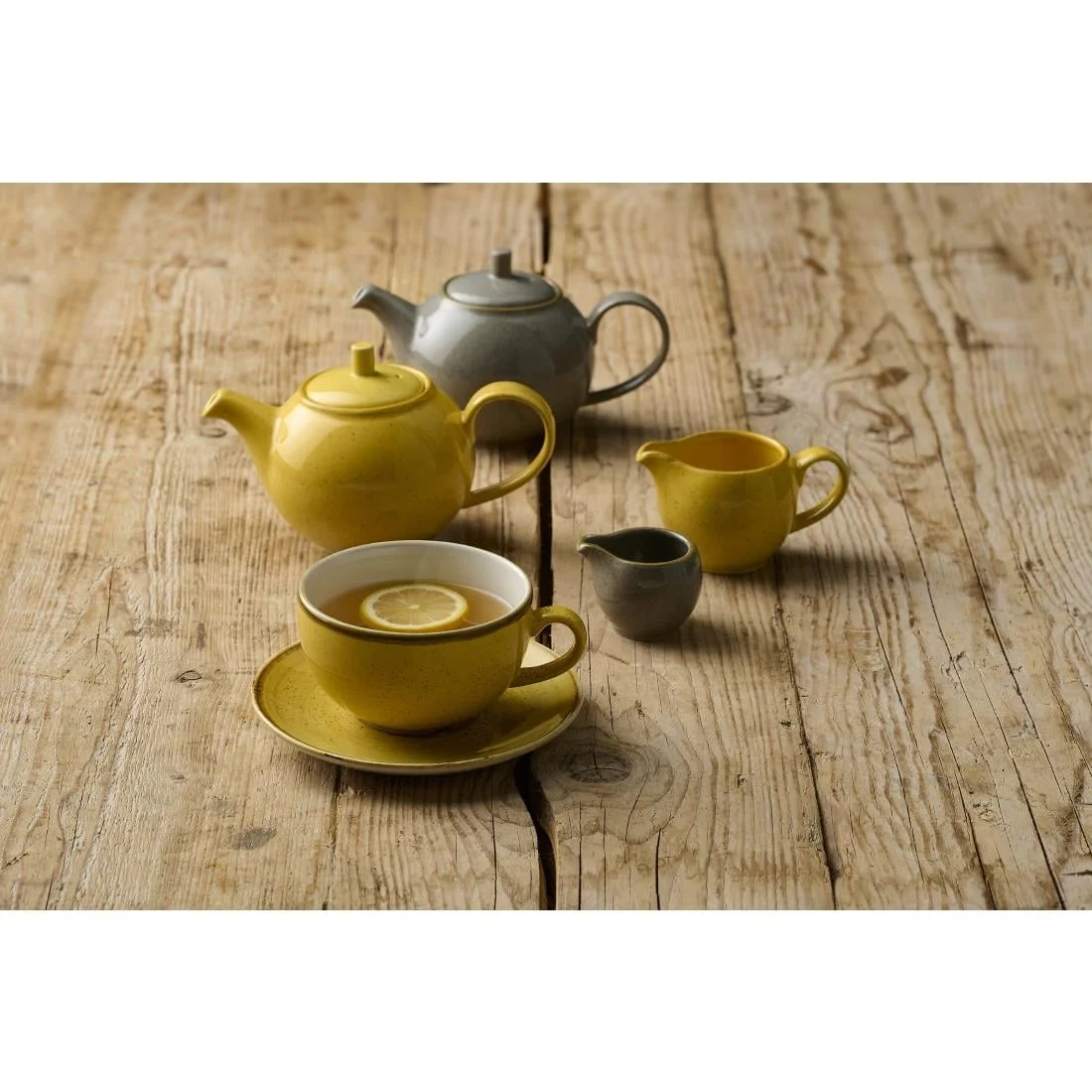 Churchill Stonecast Mustard Seed Jug 4oz (Pack of 4) - Image 2