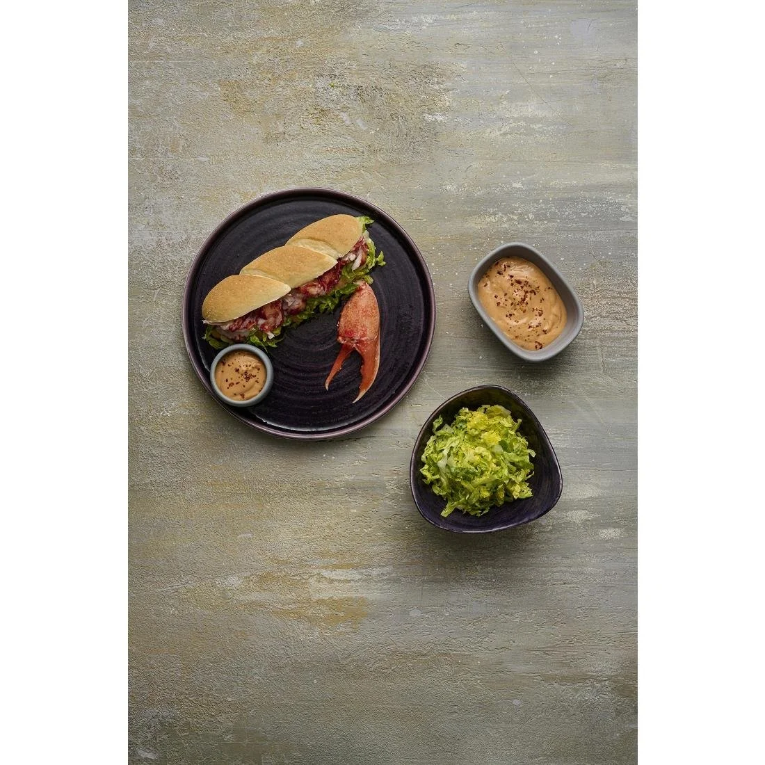 Churchill Stonecast Patina Deep Purple Coupe Plates 165mm (12 Pack) - Image 4