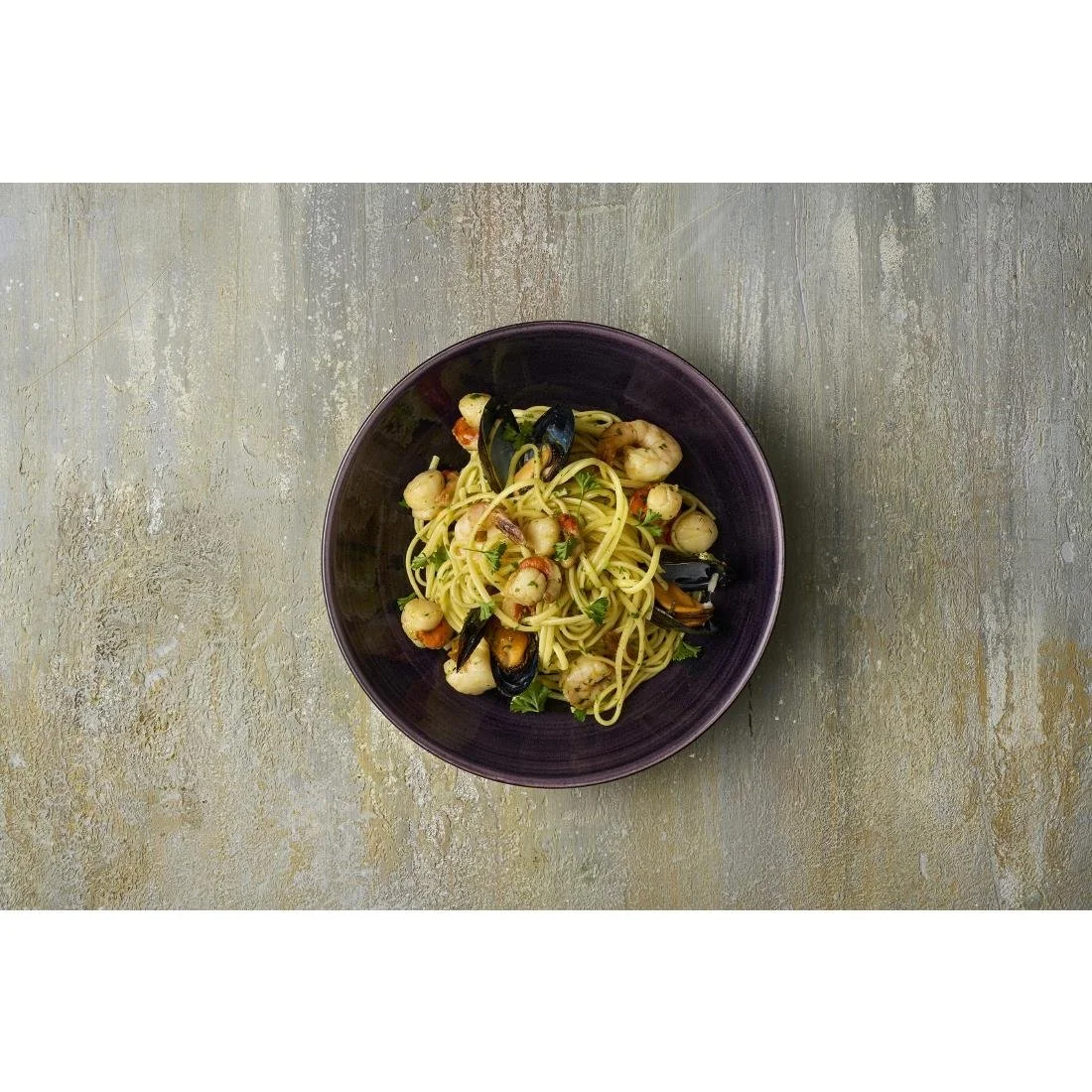 Churchill Stonecast Patina Deep Purple Coupe Bowls 182mm (12 Pack) - Image 4