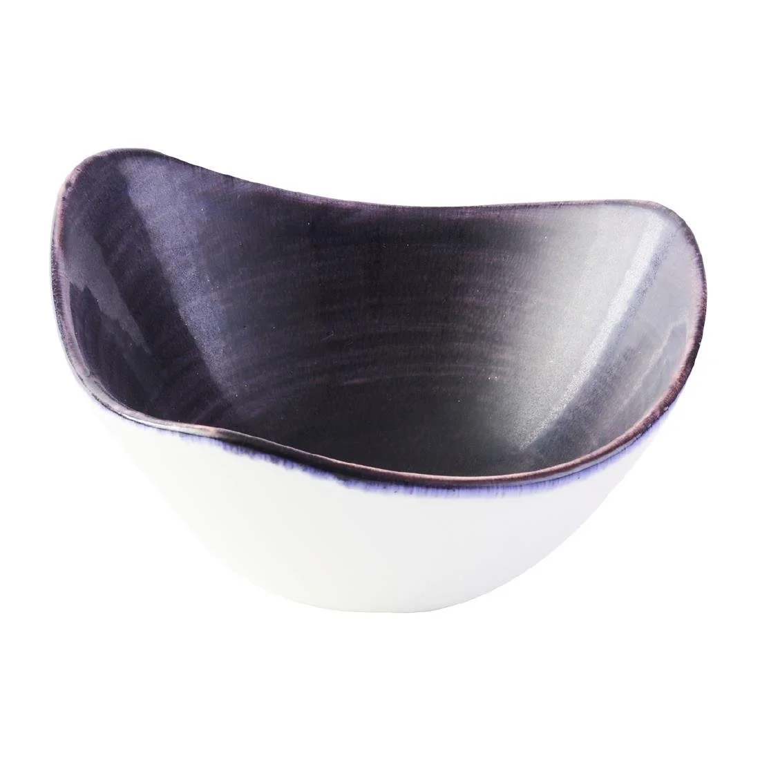 Churchill Stonecast Patina Deep Purple Triangle Bowls 153mm (12 Pack) - Image 6