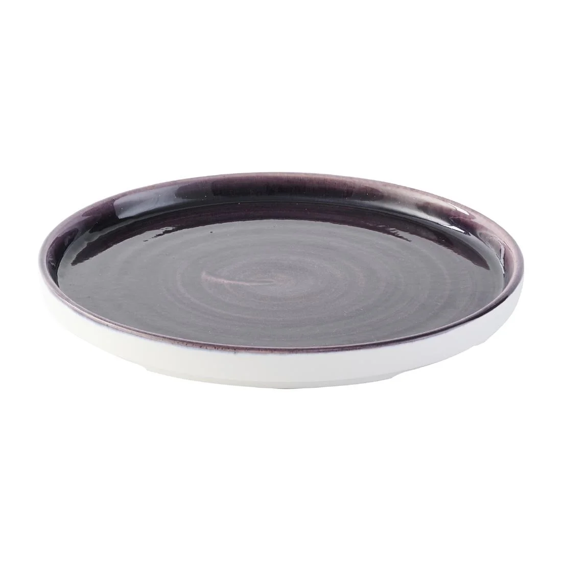 Churchill Stonecast Patina Deep Purple Walled Plates 210mm (6 Pack) - Image 4