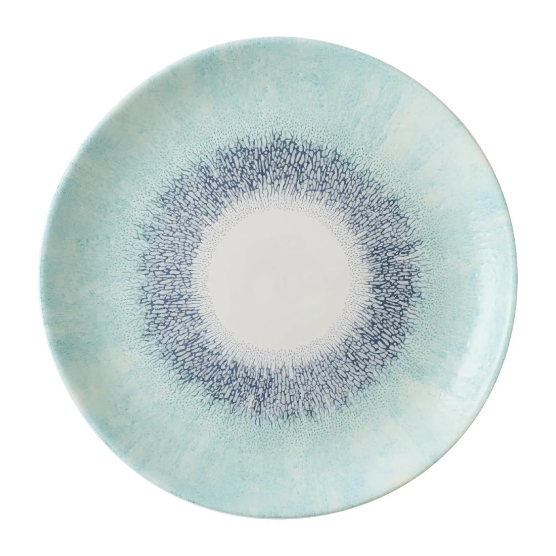 Churchill Studio Prints Fusion Blue Coupe Plates 288mm (12 Pack)