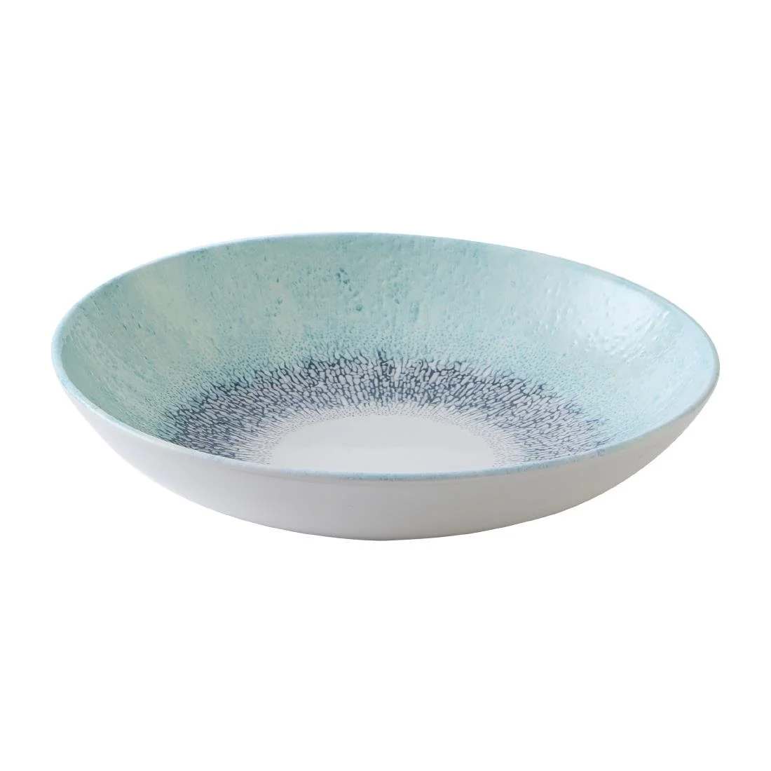 Churchill Studio Prints Fusion Blue Coupe Plates 248mm (12 Pack) - Image 4