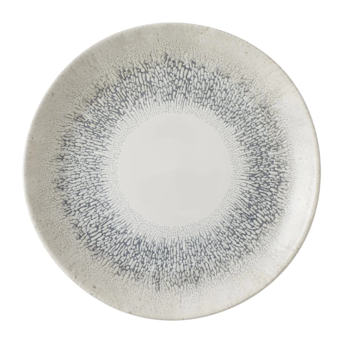 Churchill Studio Prints Fusion Grey Coupe Plates 217mm (12 Pack)