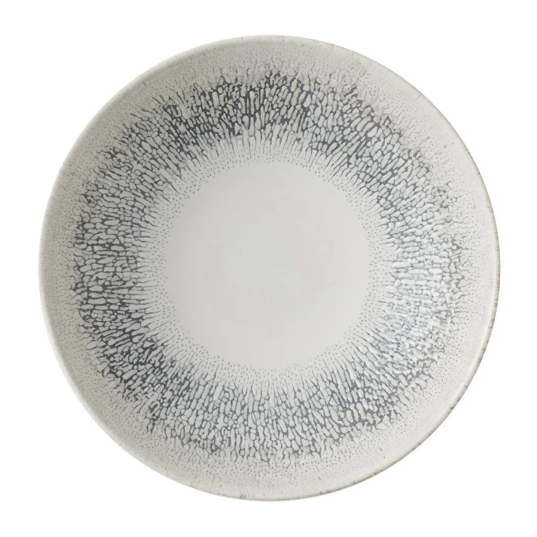 Churchill Studio Prints Fusion Grey Coupe Bowls 182mm (12 Pack) - Image 1