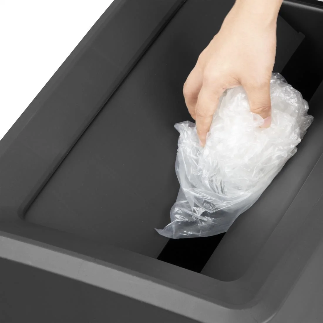 Jantex 60/80Ltr Slim Bin Lid Black - Image 4
