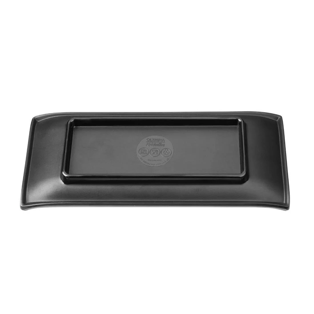 Olympia Kristallon Fusion Rectangular Small Plates 225mm (6 Pack) - Image 4