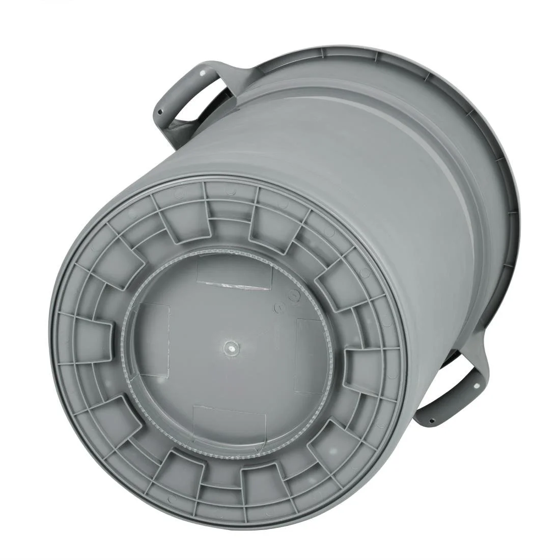 Jantex Heavy-Duty Round Bin Grey 160Ltr - Image 4