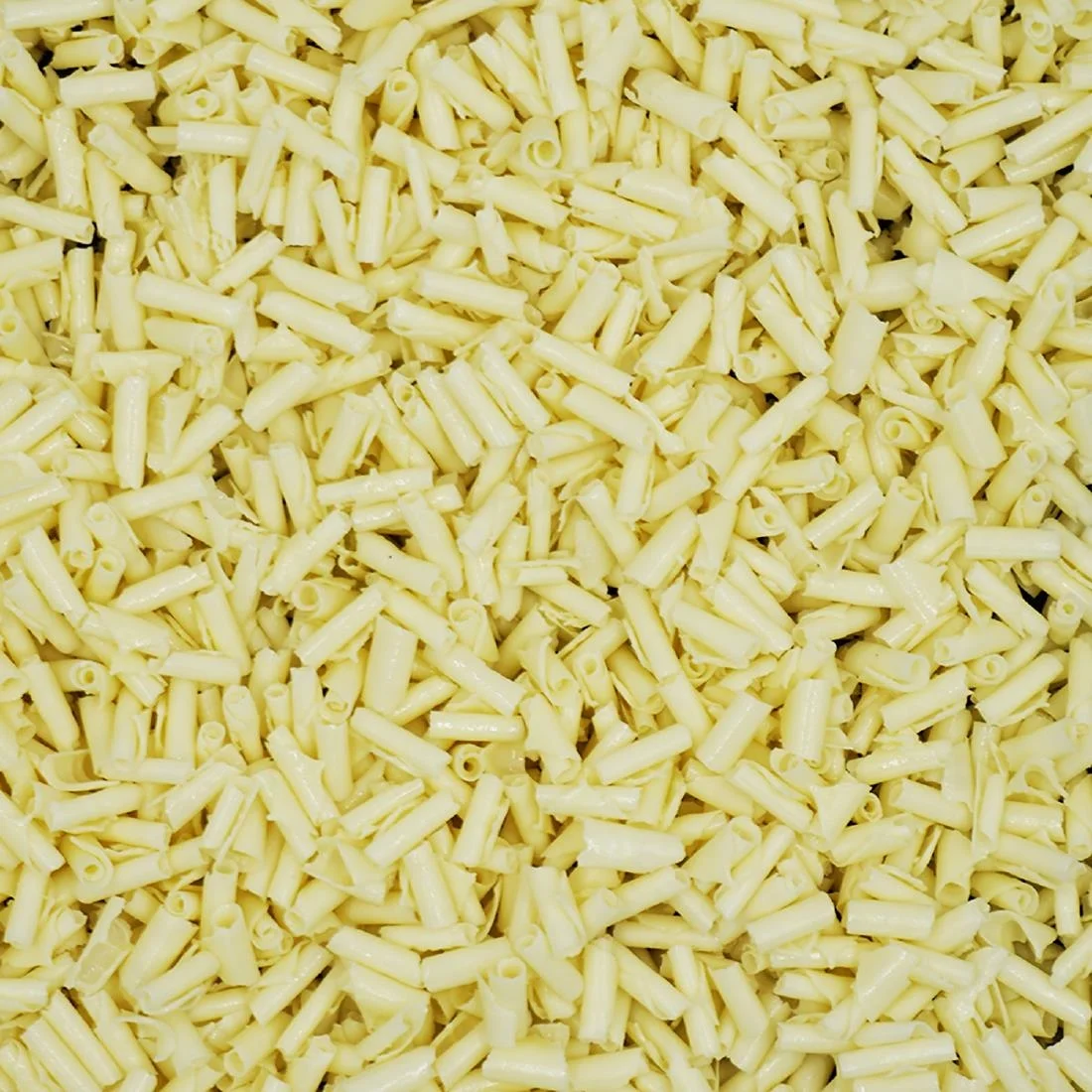 JM Posner White Chocolate Curls (Rainforest Alliance Cocoa) - 4Kg - Image 2