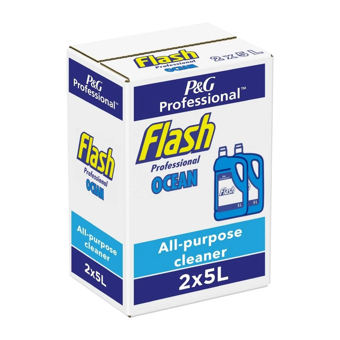 Flash Professional All-Purpose Cleaner Ocean (2x 5Ltr Pack) - Image 2