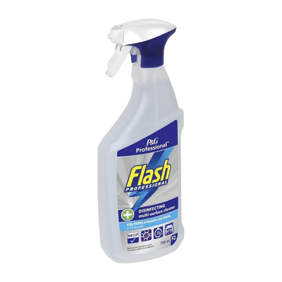 Flash Professional Disinfecting Multi-Surface Cleaning Spray 750ml (6 Pack) - Image 2