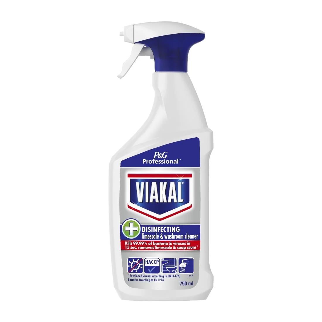 Viakal Professional Limescale Remover Spray 750ml (10 Pack) - Image 1