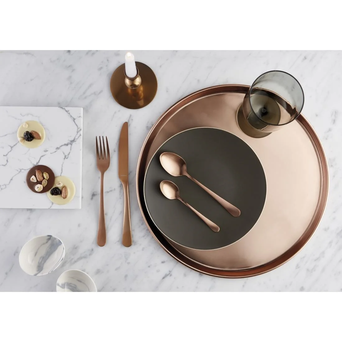 Amefa Blush Table Knife Copper (12 Pack) - Image 3
