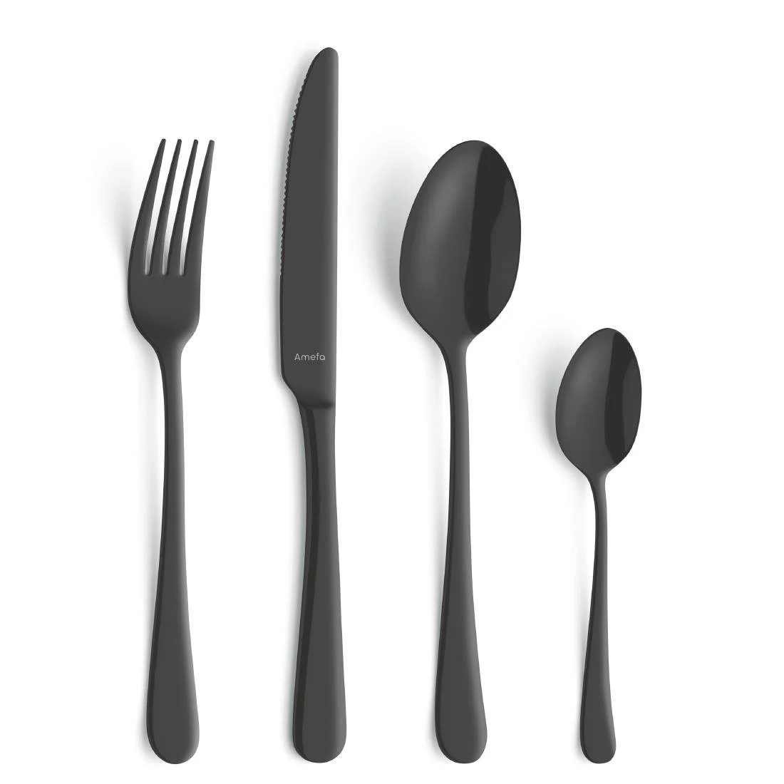 Amefa Medium Teaspoon Black (12 Pack) - Image 2