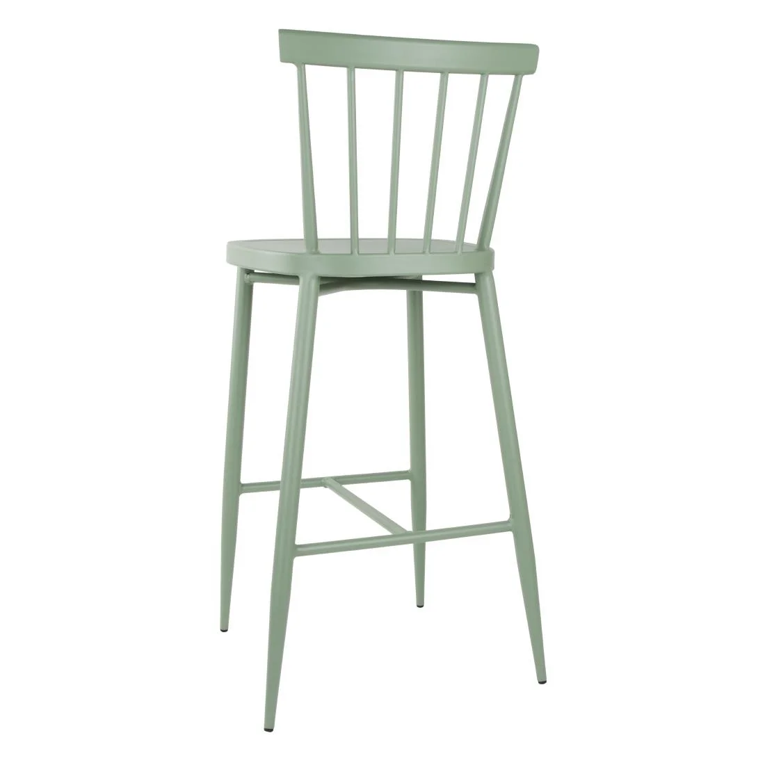Bolero Windsor Aluminium Green High Stools (Pack of 2) - Image 3