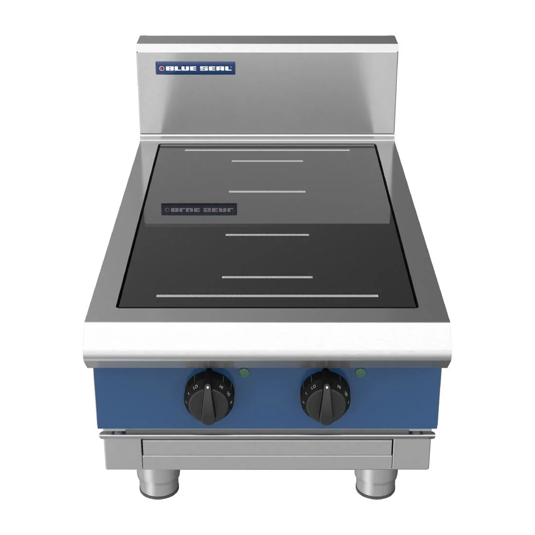 Blue Seal 2 Zone Countertop Full Area Induction Hob 10kW IN512F-B - Image 4