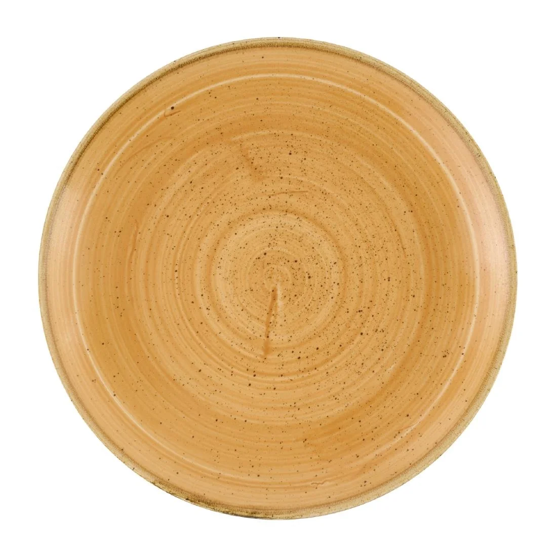 Churchill Stonecast Tangerine Coupe Plates 217mm (12 Pack)