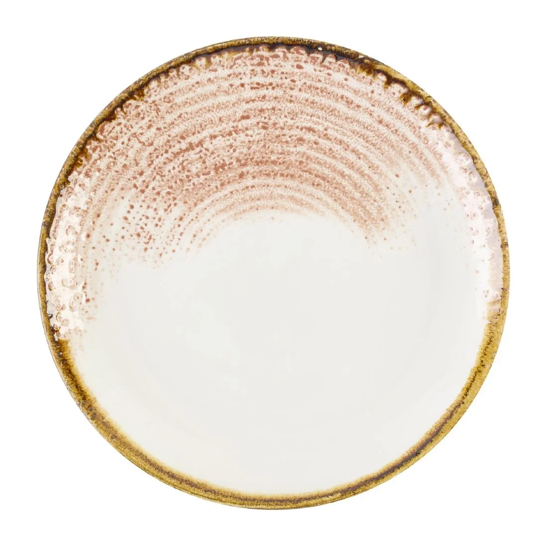 Churchill Studio Prints Homespun Accents Coral Coupe Plates 217mm (12 Pack)