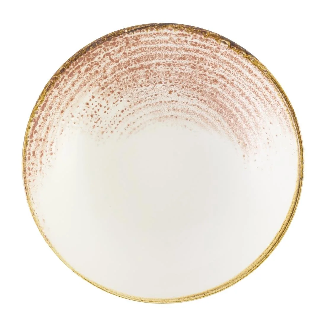 Churchill Studio Prints Homespun Accents Coral Coupe Bowls 182mm (12 Pack) - Image 2