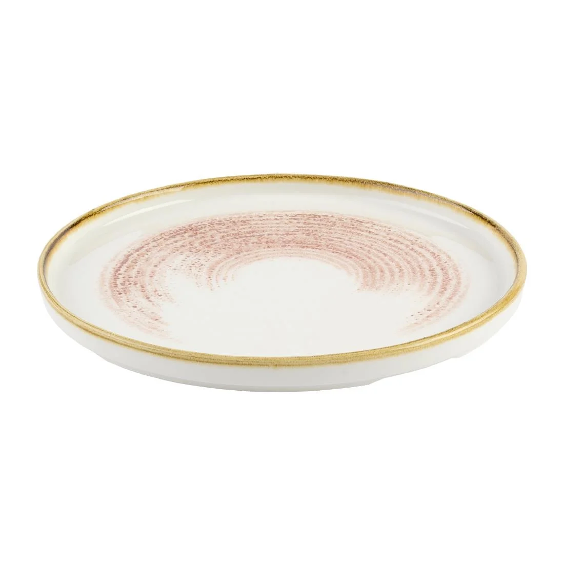 Churchill Studio Prints Homespun Accents Coral Walled Plates 260mm (6 Pack) - Image 2
