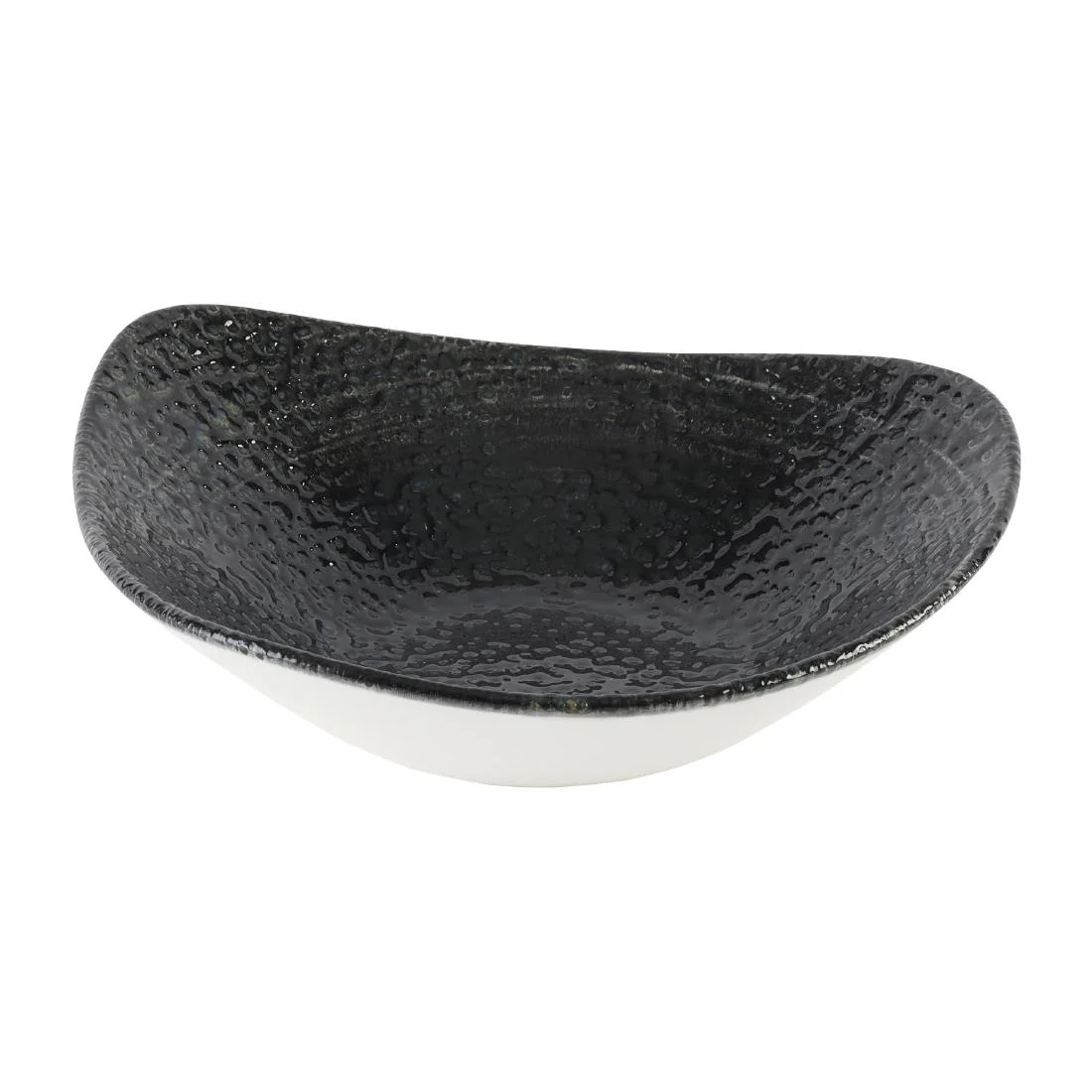 Churchill Studio Prints Homespun Chroma Carbon Triangle Bowls 235mm (12 Pack) - Image 2