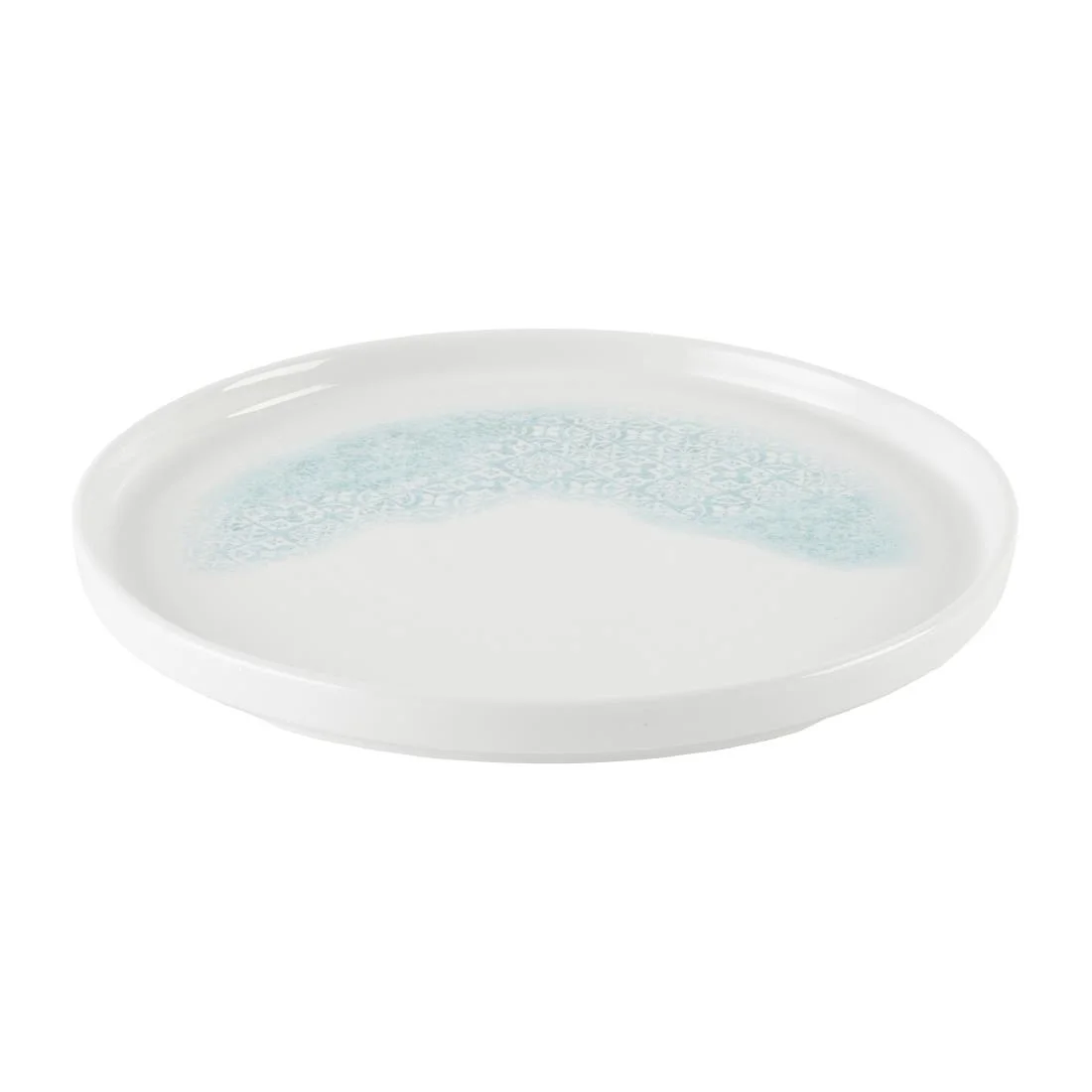 Churchill Vintage Prints Med Tiles Aquamarine Chefs' Walled Plates 260mm (6 Pack) - Image 2