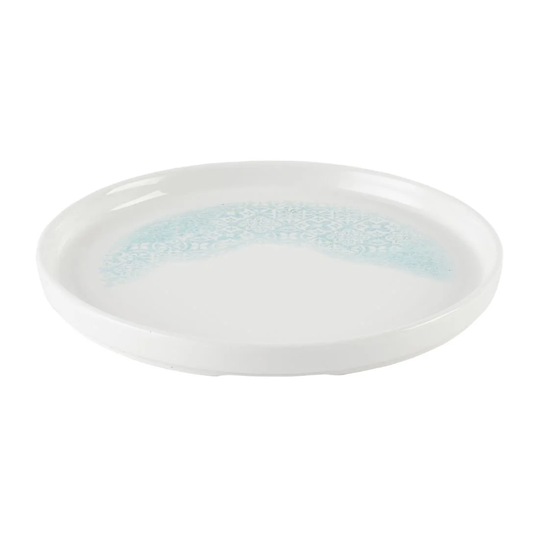 Churchill Vintage Prints Med Tiles Aquamarine Chefs' Walled Plates 210mm (6 Pack) - Image 2