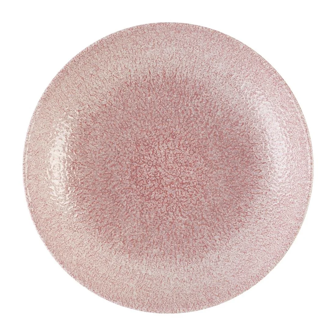 Churchill Studio Prints Raku Rose Quartz Pink Coupe Plates 260mm (12 Pack)