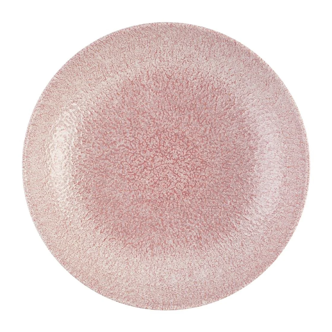Churchill Studio Prints Raku Rose Quartz Pink Coupe Bowls 248mm (12 Pack) - Image 1