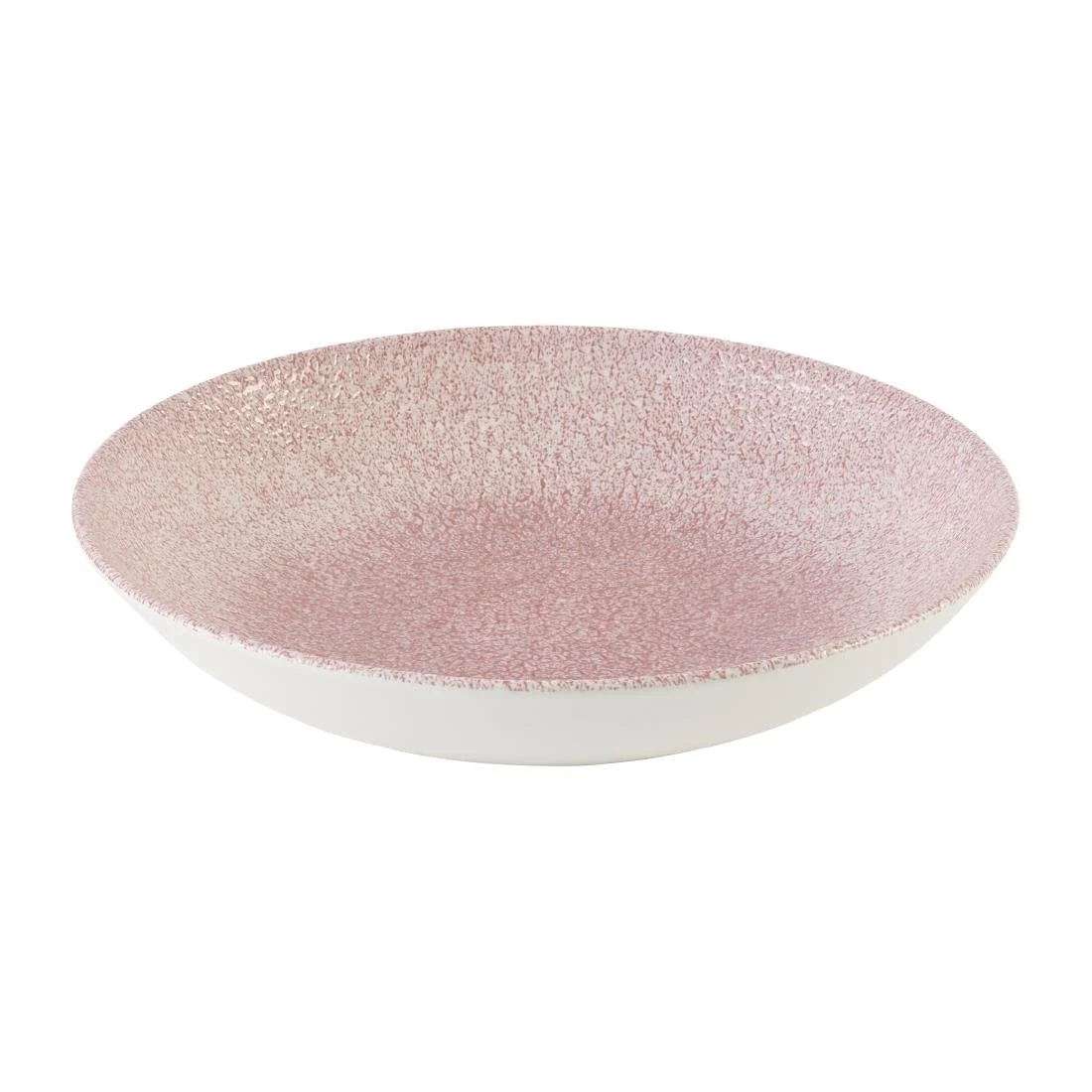 Churchill Studio Prints Raku Rose Quartz Pink Coupe Bowls 248mm (12 Pack) - Image 2