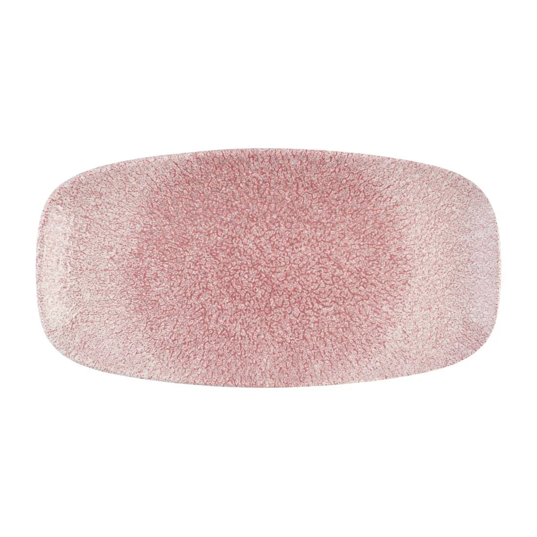 Churchill Studio Prints Raku Rose Quartz Pink Chefs' Oblong Plates No. 3  153 x 298mm (12 Pack)