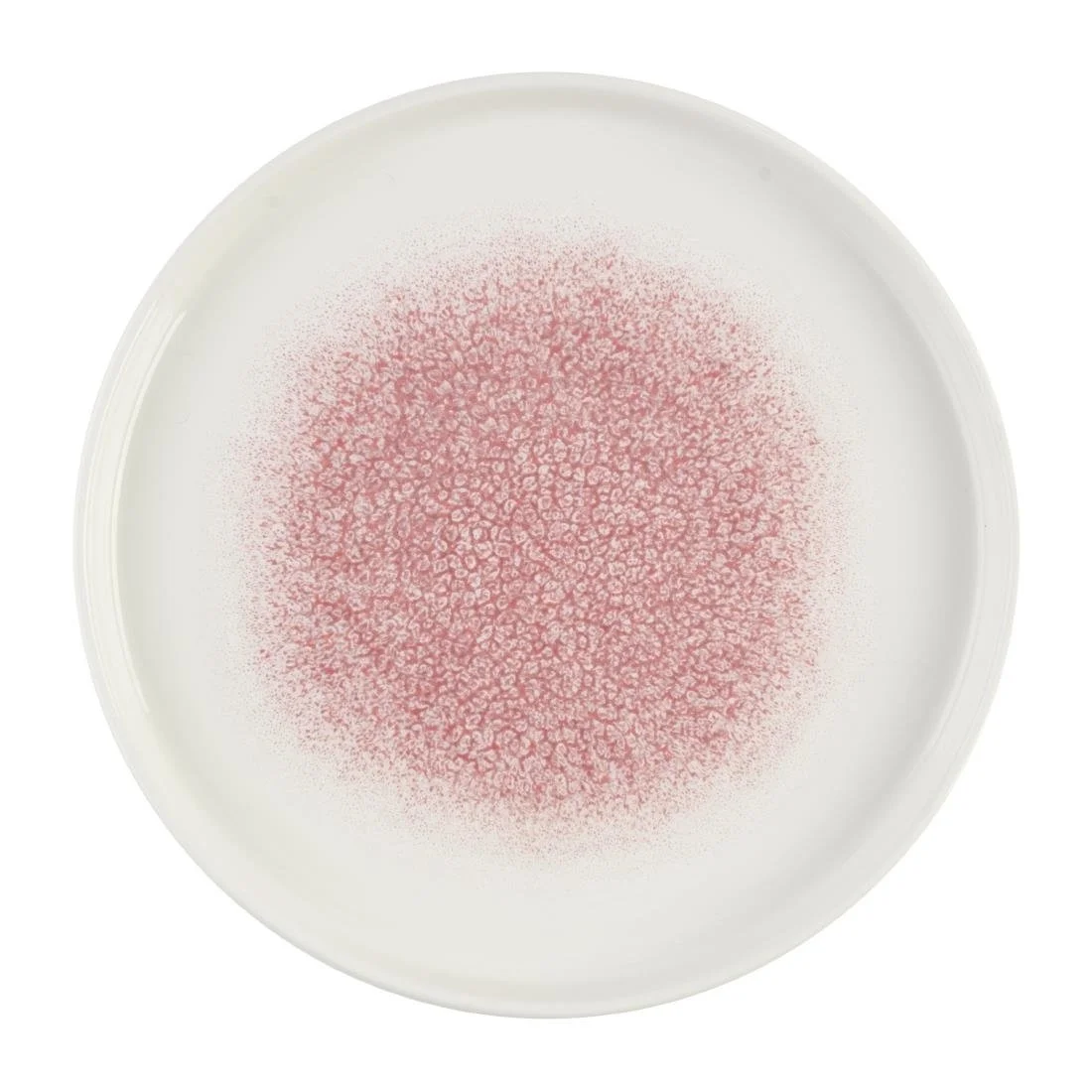 Churchill Studio Prints Raku Rose Quartz Pink Chefs' Walled Plates 210mm (6 Pack) - Image 1