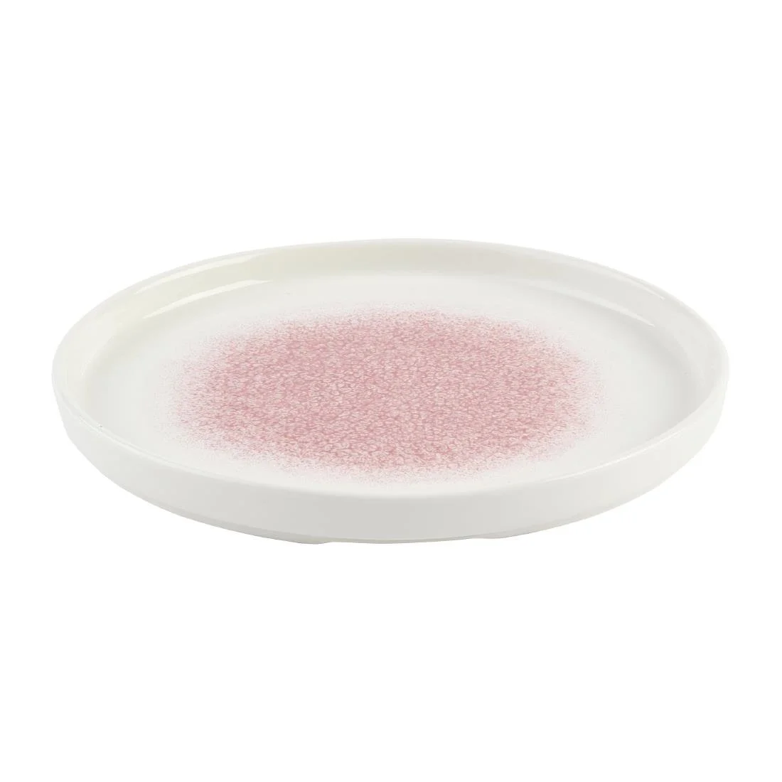 Churchill Studio Prints Raku Rose Quartz Pink Chefs' Walled Plates 210mm (6 Pack) - Image 2