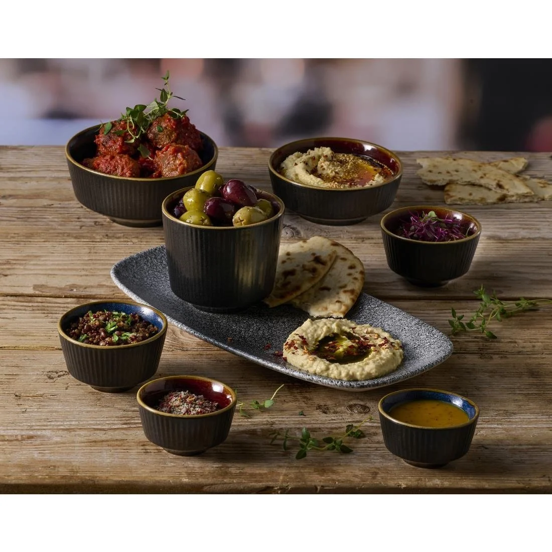 Churchill Nourish Tokyo Black Kochi Dip Pot 48 x 80mm (12 Pack) - Image 3