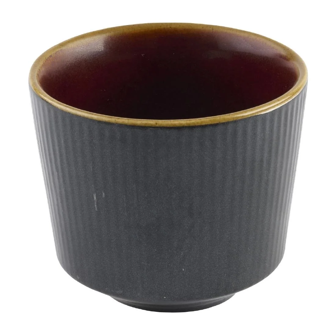 Churchill Nourish Tokyo Black Kochi Chip Mugs 330ml (12 Pack) - Image 1